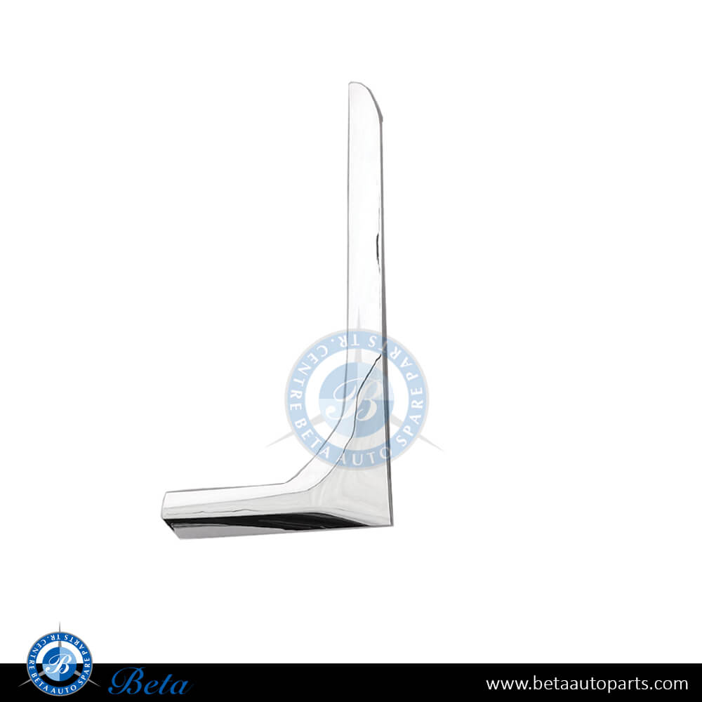 Right Side Fender Air Duct Trim - Chrome for BMW 7 Series 2020-2022 models, Part Number 51747478838 Right Side Fender Air Duct Trim - Chrome for BMW 7 Series 2020-2022 models, Part Number 51747478838